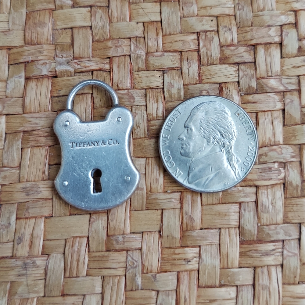 Tiffany & Co. Silver Pet Lock Charm